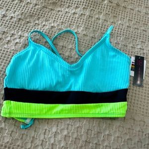 Time and Tru - Lace up top - NWT, S